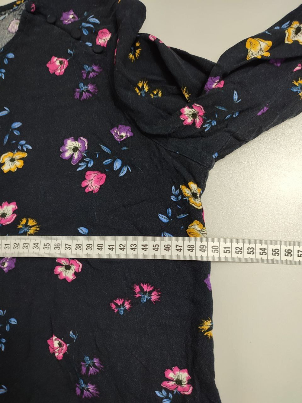 Блузка Mango с принтом 44 размер