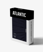 Мужские трусы боксеры Atlantic, 1 шт., хлопок, темно-синие, RMX-003