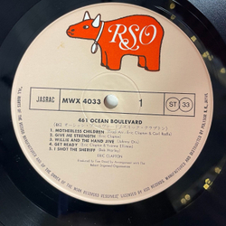 Винтажная виниловая пластинка LP Eric Clapton 461 Ocean Boulevard (Japan 1980) (No Obi) Please Be With Me