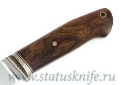 Нож авторский S125V Мокуме мельхиор ironwoodфотография - 3