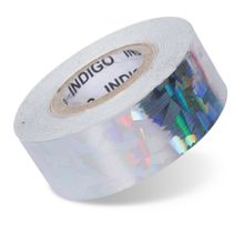 Обмотка для гимнастического обруча INDIGO Ice IN379-SIL, 20мм*14м, серебристый