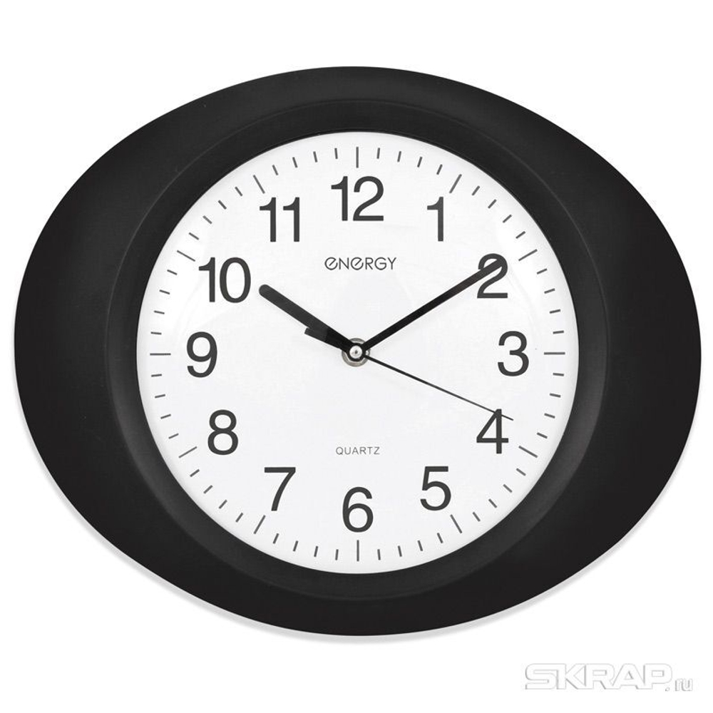 Часы настенные Energy EC-04 овальные (009304)