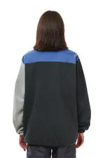 Толстовка Ymkashix Zip Colorblock Ranger синий/графитовый/серый