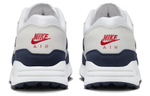 Nike Air Max 1 Golf "Navy Red" fabric wear-resistant breathable low-top golf shoes men's white and Blue