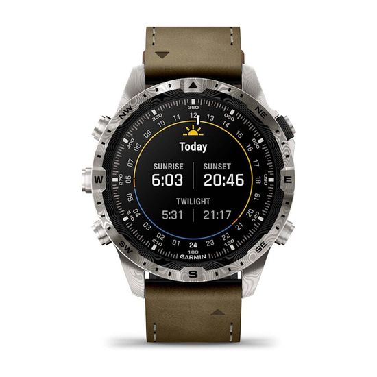 Умные часы Garmin MARQ Adventurer (Gen 2) - Damascus Steel Edition
