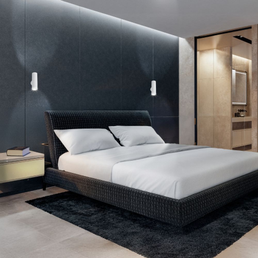 Светильник декоративный настенный ЭРА WL46 WH под лампу MR16 GU10 IP20 белый