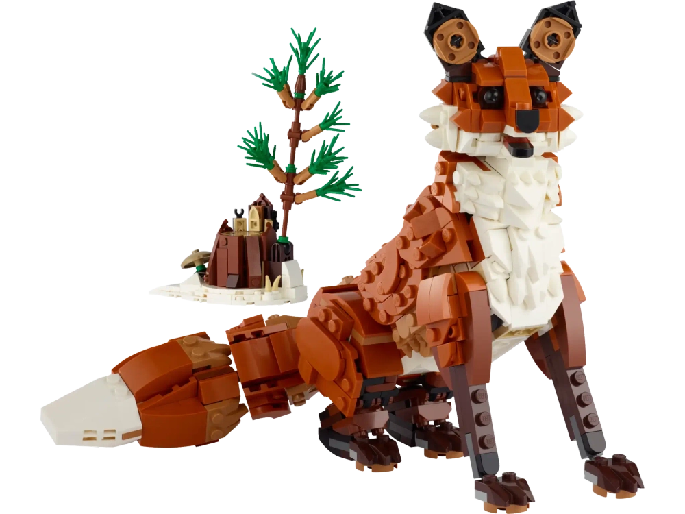 Конструктор LEGO Creator 3in1 31154 Лесные животные: Рыжая лисица