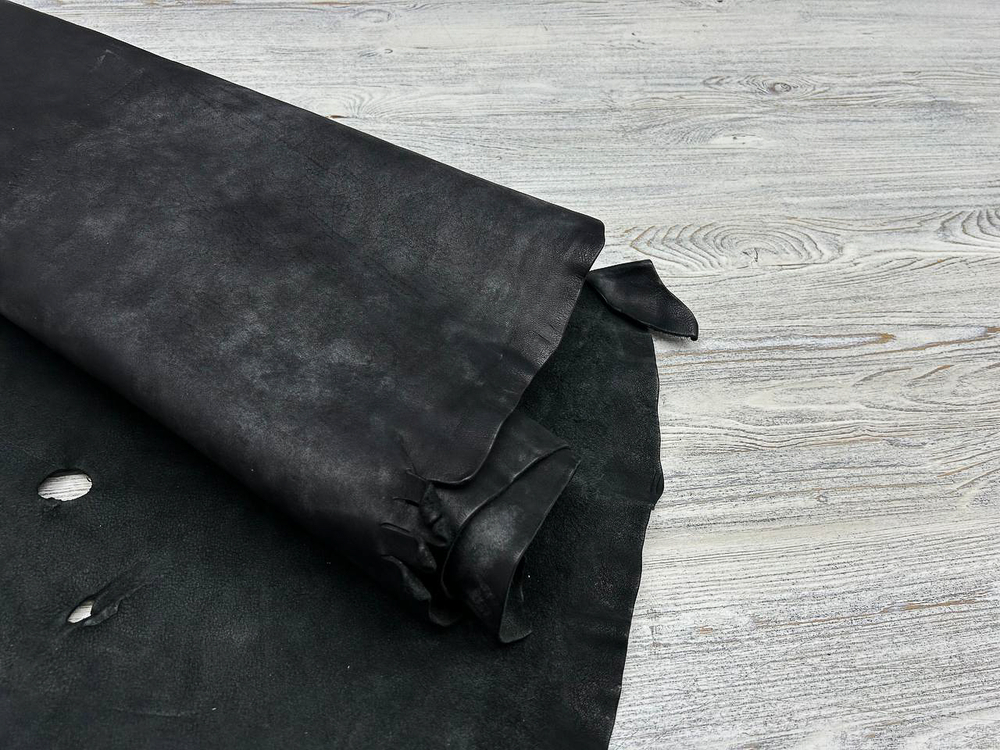 Buffalo Extreem Nero (2,0-2,2 мм), цв. Черный, натуральная кожа