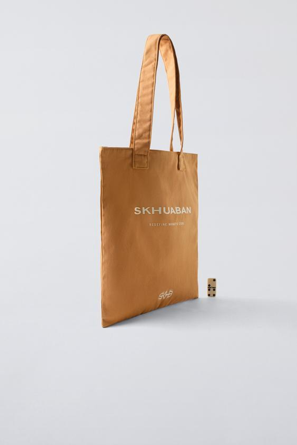 ZARA СУМКА-ШОПЕР ИЗ ХЛОПКА, ГОРЧИЧНО-ЖЕЛТЫЙ