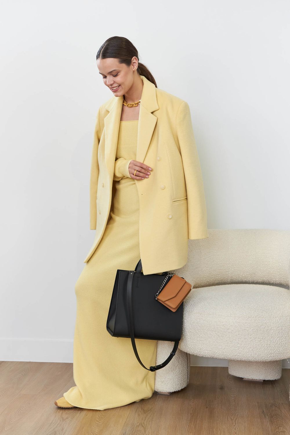 ШОППЕР КВАДРАТНЫЙ ЧЕРНЫЙ