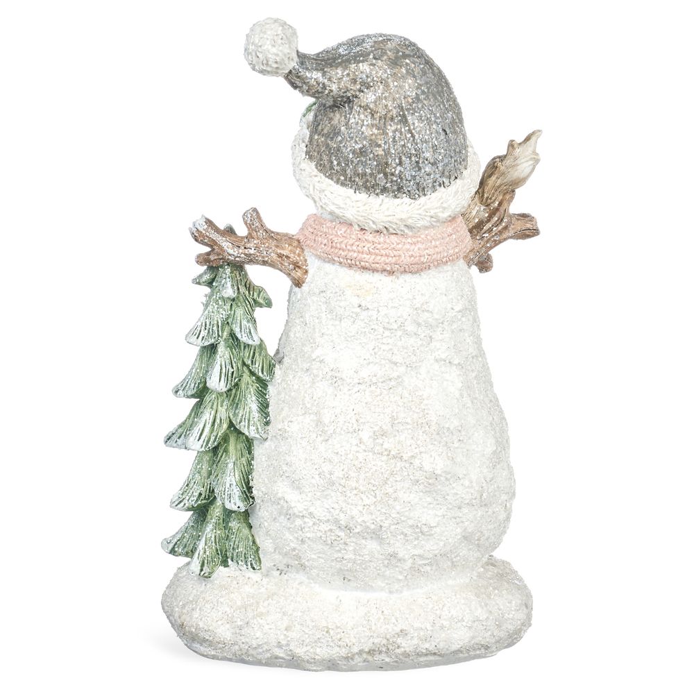 СТАТУЭТКА "СНЕГОВИК" С LED-ПОДСВЕТКОЙ 14,5Х11,5Х22,7 СМ