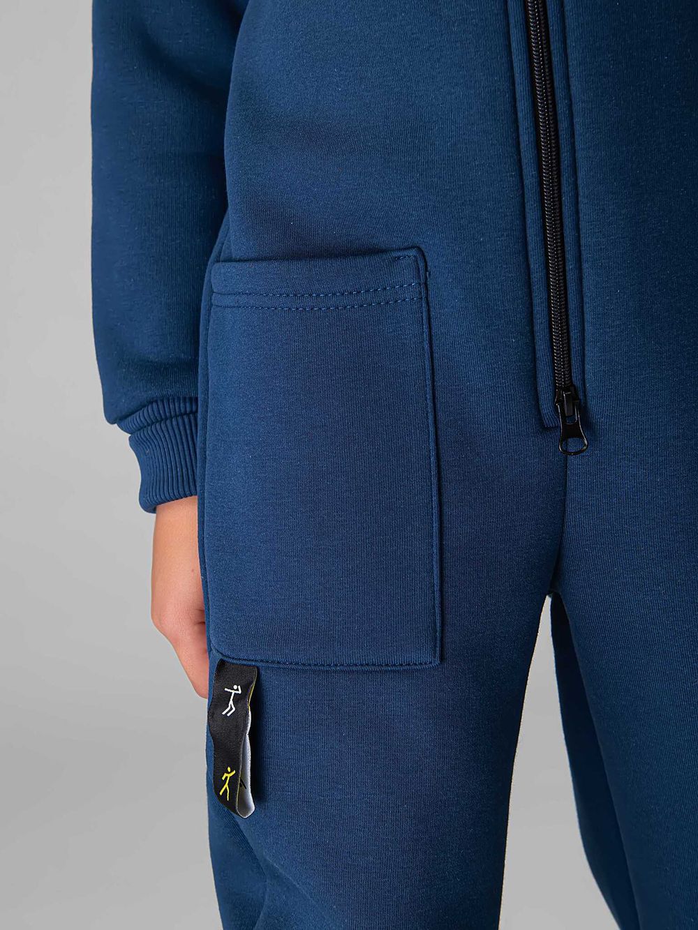 Комбинезон с накладным карманом "Шторм" утепленный 7+