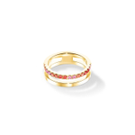 Кольцо Coeur de Lion Red-Gold 0136/40-0316 56