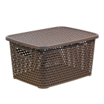 Ящик РОТАНГ с крышкой 4л. 280*185*126мм М2372