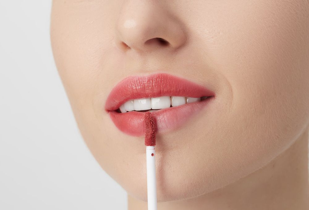 Бархатистая помада-тинт Chupa Chups Velvet Lip Tint - CARAMEL APPLE