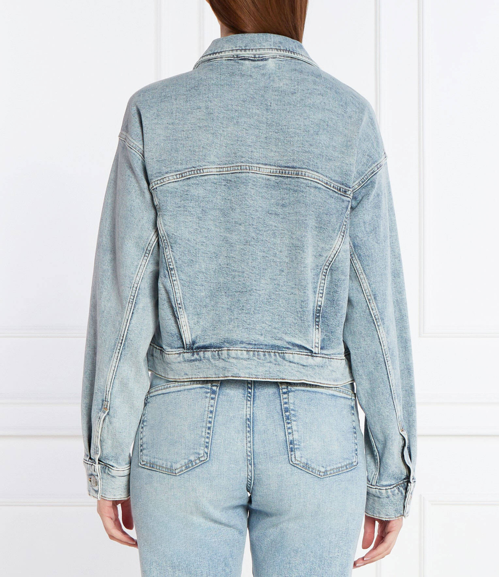 Джинсовая куртка C_TRUCKER BOSS ORANGE - голубой(50512620)