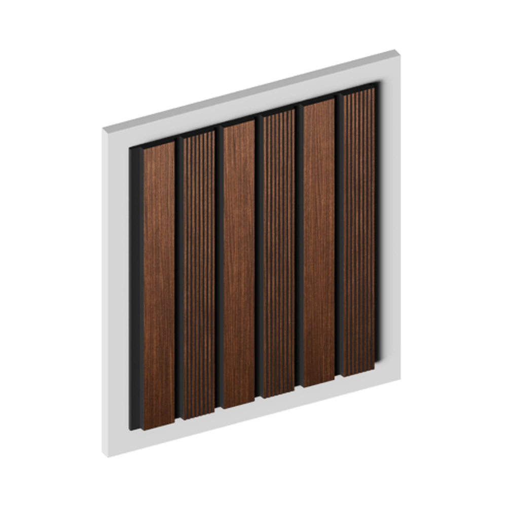 Стеновая панель HiWood декорированная, 270x12 см