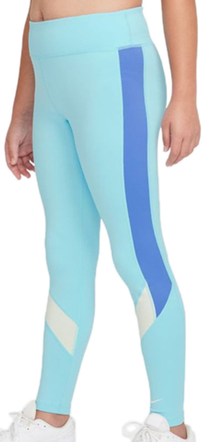 Штаны для девочки теннисные Nike Dri-Fit One Legging G - copa/cashmere/polar/white