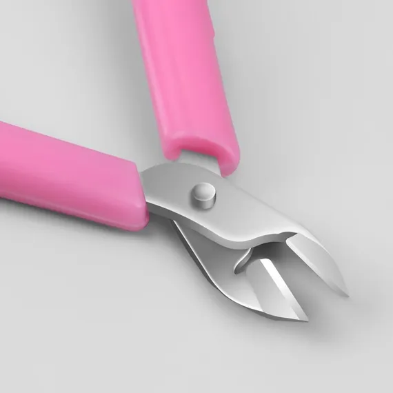 Кусачки маникюрные для кутикулы, 10,5 см, длина лезвия - 8 мм, цвет МИКС