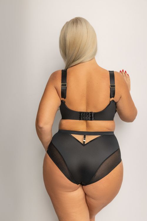 Трусы Kris Line Simple слипы High Waist (черный)