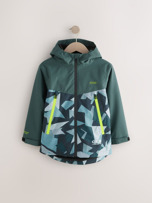 Куртка непромокаемая с флисовой подкладкой для мальчика Next Q61-575, Хаки