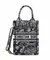 Сумка женская Dior Book Tote для телефона, модель мини-формата синий