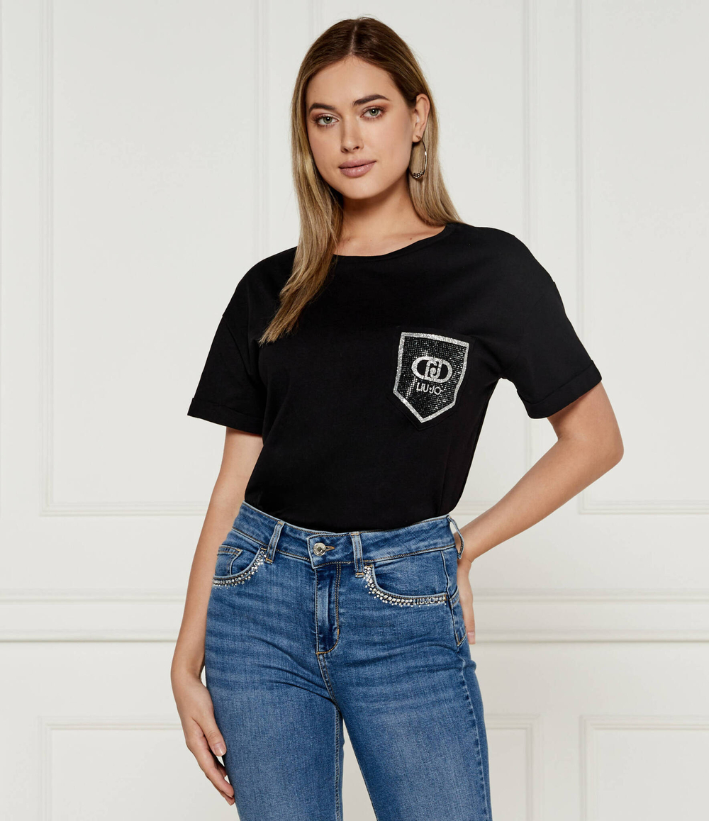 Футболка Liu Jo - черный(WF4177 JS923)