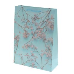 GAEM Пакет подарочный (бумага 210г/м2, блок микс 12шт), L30 W12 H41,5 см, 4в.