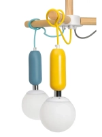 Люстра потолочная MARCH E27*3*40W мультиколор