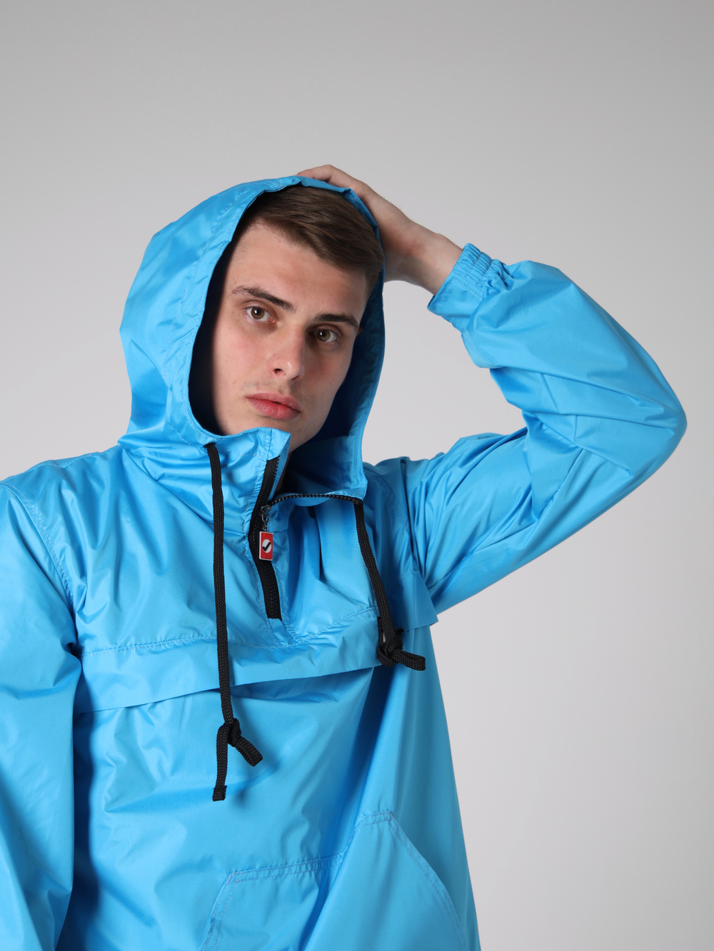 Анорак облегченный дюспо город горький голубой василек