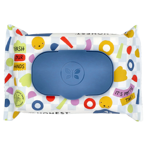 The Honest Company, Little Flushables, без отдушек, 42 салфетки на растительной основе