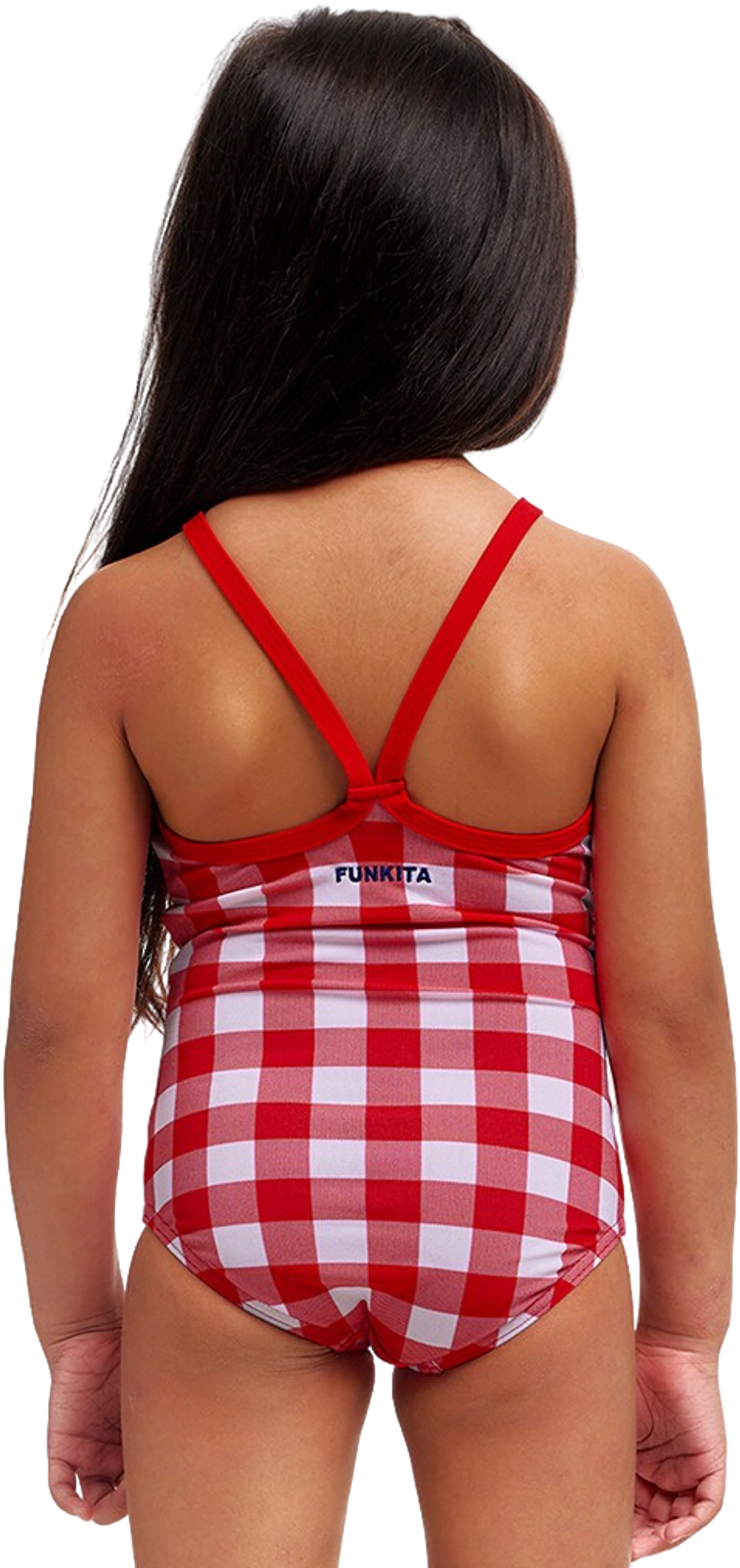 Купальник FUNKITA Toddler Girl's Red Checker