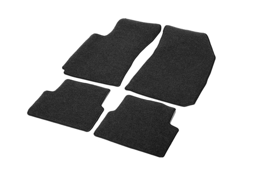 Коврики текстиль в салон, AutoFlex Standard для Chevrolet Cobalt II поколение седан 2011-2016 2020-н.в./Ravon R4 седан 2016-2020, графит, 4 части, 4130401
