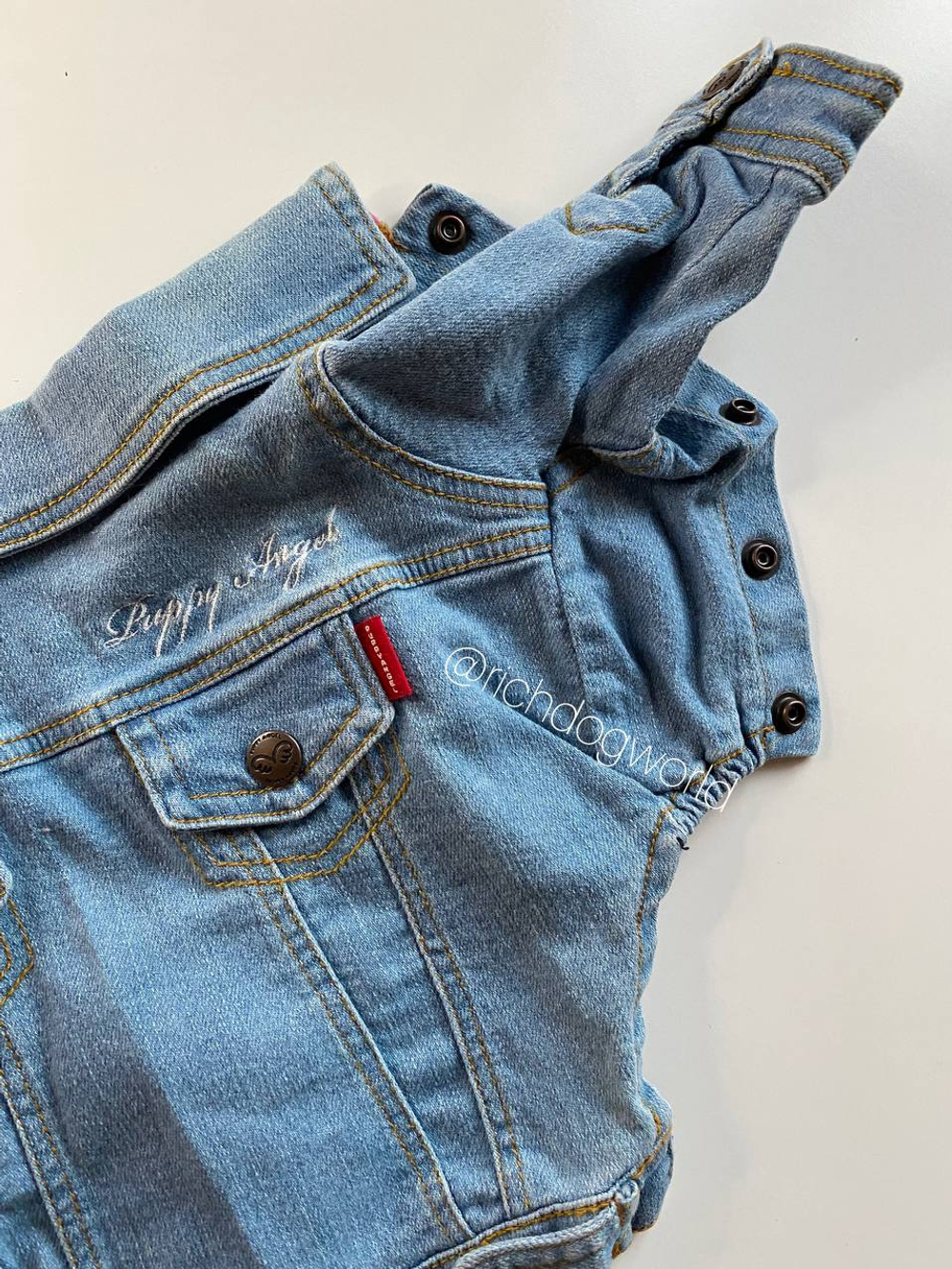 406 PA-OW Джинсовка с рукавами / куртка джинсовая