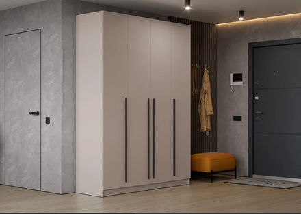 Шкаф четырехстворчатый Берген 1600 (кашемир/кашемир), Интерьер Центр, г.Пенза
