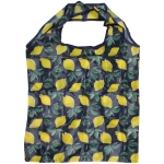 Сумка - шоппер с карабином «ИДЕЯДОМА», принт лимоны, 60*38см/нагрузка до 10кг (инд. пакет истикер)БРЦЕК-00610