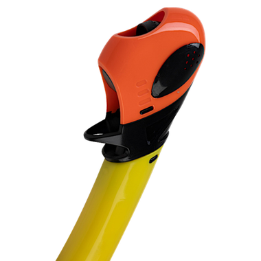 Трубка Scorpena J3 с двумя клапанами Жёлтая