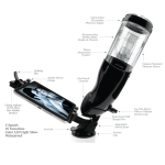 Перезаряжаемый мастурбатор-вагина с держателем для мобильных устройств Extreme Toyz Me (Цвет: белый)