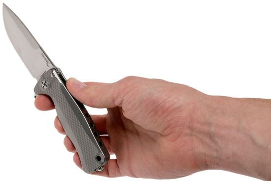 Складной нож Lion Steel "SR-22" L/SR22 G c клинком из стали Uddeholm Sleipner®, рукоять титан
