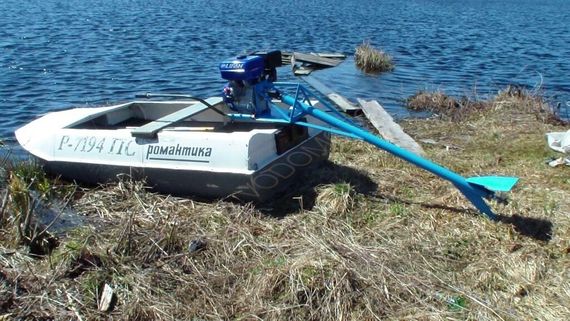 Подвесной лодочный мотор болотоход Bawad BWD 106 Long (GX200 Honda) 6.5 л.с.