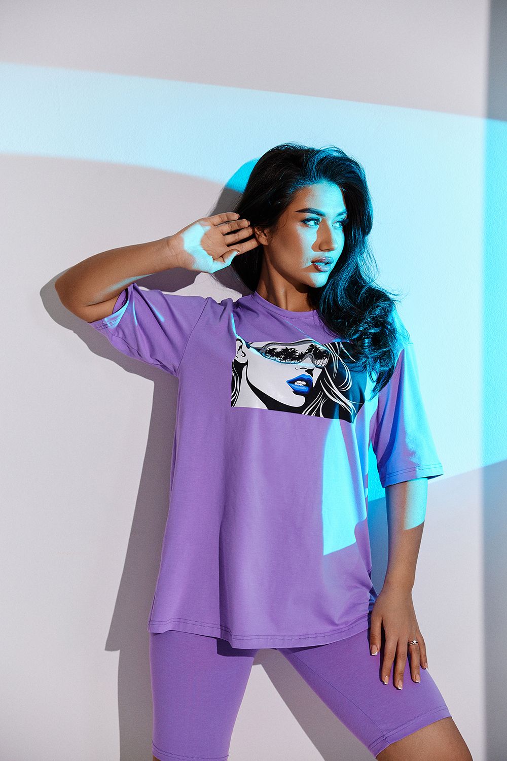 Женский костюм с бриджами 6774 Натали (Акция)