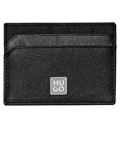 Кожаные кардхолдеры Hugo STK GB CardKeyr 50523726 HUGO - черный(50523726)