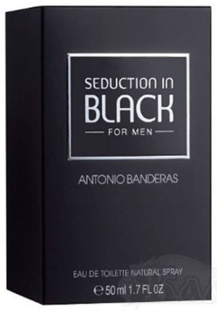 ANTONIO BANDERAS SEDUCTION IN BLACK men 50ml edT