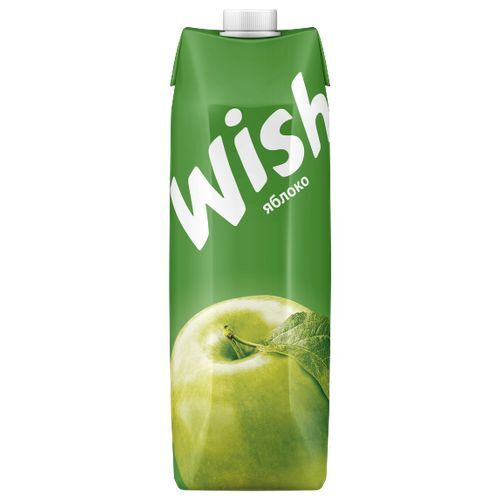 Нектар яблочный "Wish" 1л