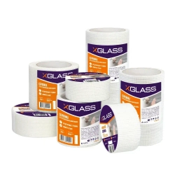 Лента серпянка стеклотканевая самоклеящаяся 150мм х 20м XGLASS