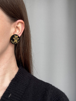 Клипсы с вышивкой «Медвежата» Sonia Rykiel