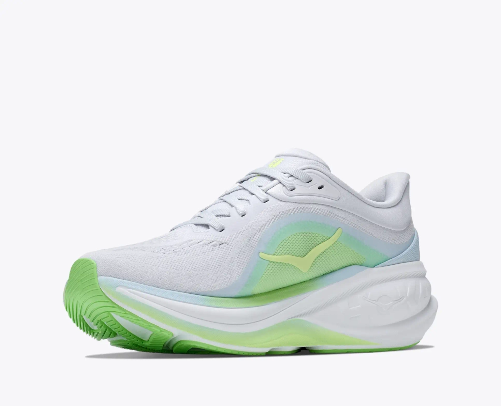 Женские кроссовки Hoka Clifton PRO - Cosmic Grey / Neon Yuzu