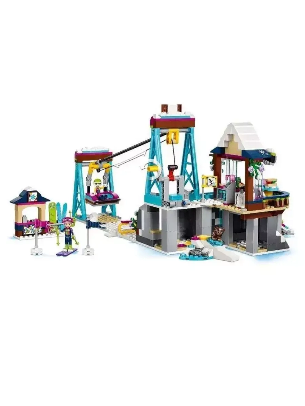 Конструктор Френдс Горнолыжный курорт 591 деталь