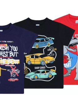 Футболка для садика и школы.мальчик.набор 3 шт