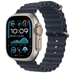 Часы Apple Watch Ultra 2 (2024) GPS + Cellular 49mm, титановый корпус, ремешок Ocean (Синий)